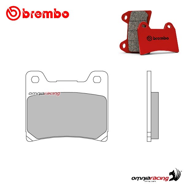 Pastiglie freno anteriori Brembo SA sinterizzate per Yamaha Vmax 1200 1991-1992