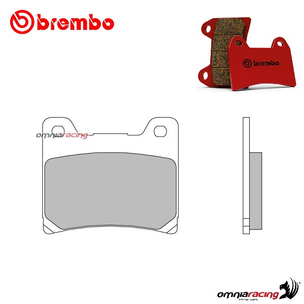 Pastiglie freno posteriori Brembo SP sinterizzate per Yamaha XJR1300 1998-1999