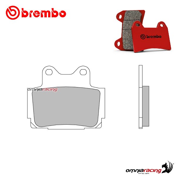 Brembo front brake pads SA sintered for Yamaha RD125 1987