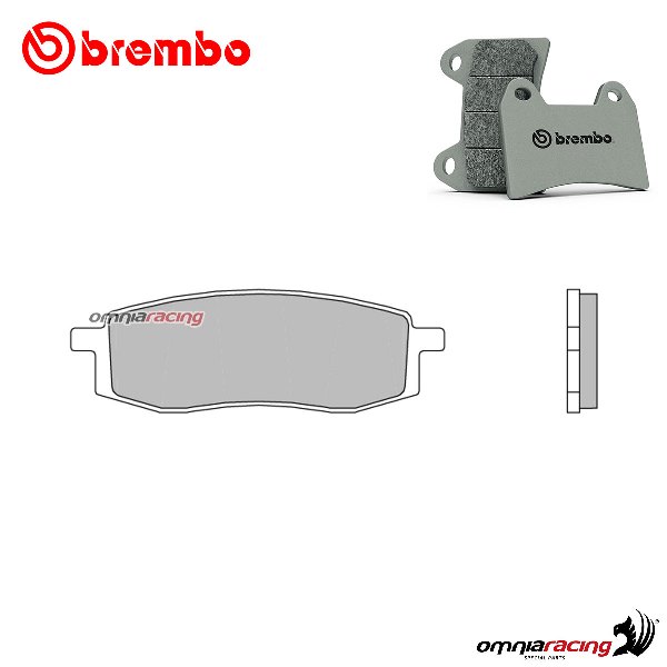 Brembo front brake pads SX sintered for Yamaha TT350 1985-1997