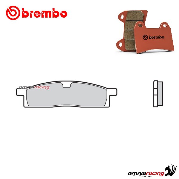 Brembo front brake pads SD sintered for Yamaha YZ85LW 2002-2019