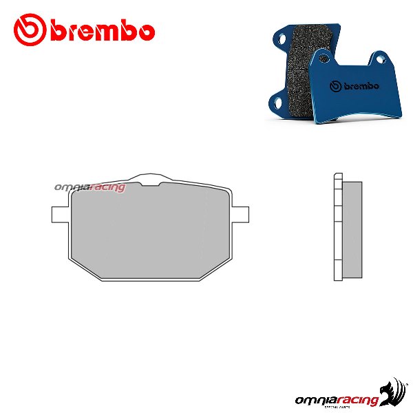 Brembo front brake pads CC Road Carbon Ceramic for Yamaha XT600 1987-1990