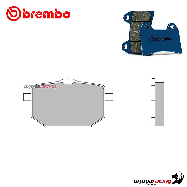 Brembo front brake pads TT Carbon Ceramic for Yamaha XT600Z Tenere 1985-1990