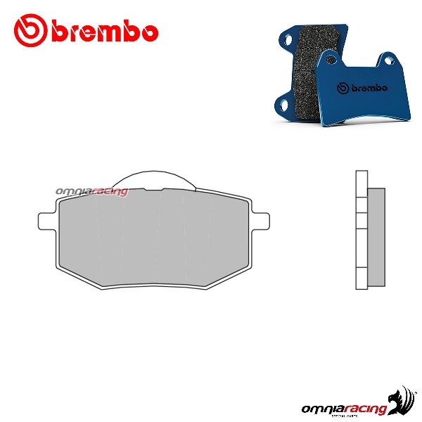 Brembo front brake pads CC Road Carbon Ceramic for Yamaha XV250 Virago 1989-1994