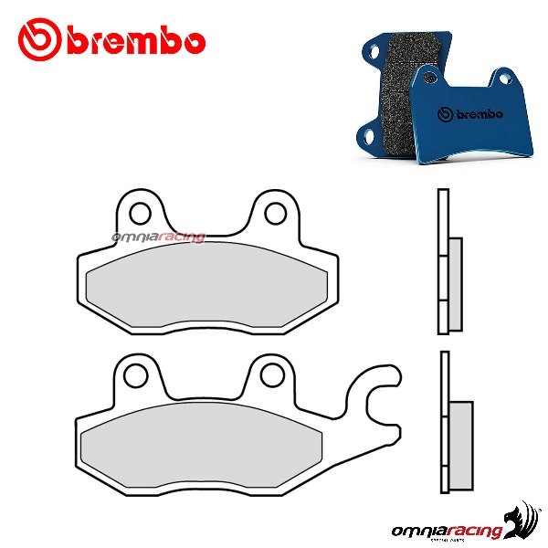 Pastiglie freno posteriori Brembo CC Road Carbon Ceramica Triumph T309 Speed Triple 855 1994-1997