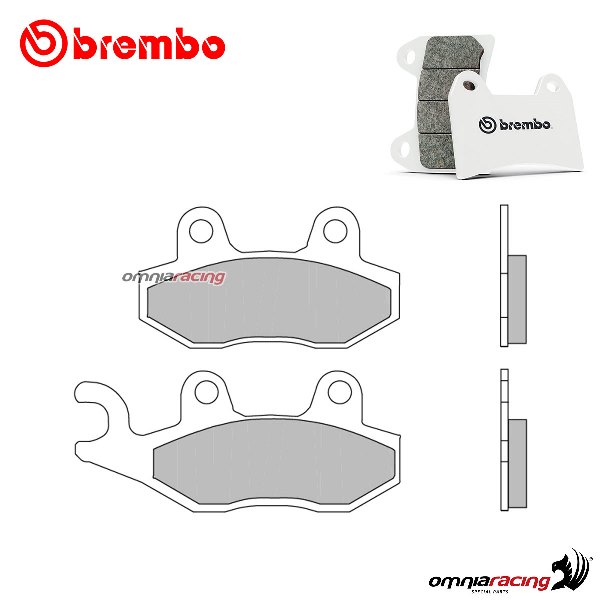 Brembo front brake pads LA sintered for Yamaha XTZ750 SuperTenere 1989-2000