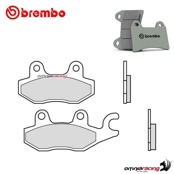 Brembo front brake pads SR sintered for Kawasaki Ninja 250R 2008-2012