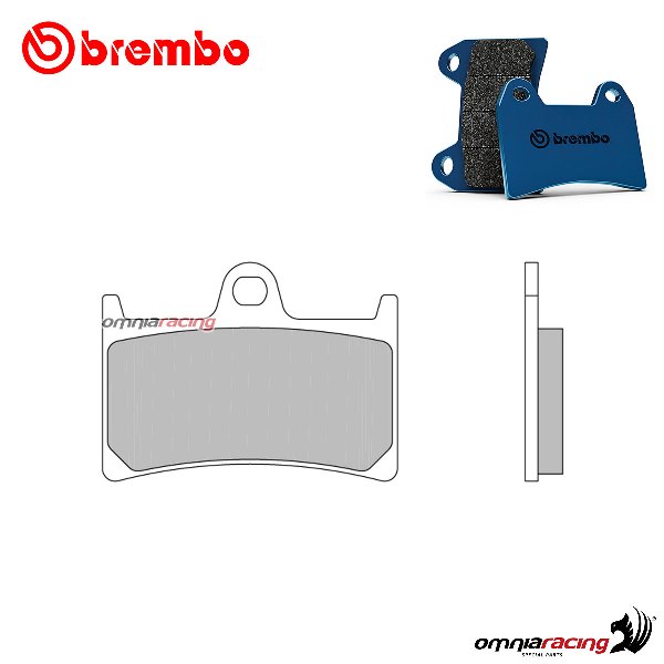 Pastiglie freno anteriori Brembo CC Road Carbon Ceramica per Yamaha MT09 /ABS 2013-2023