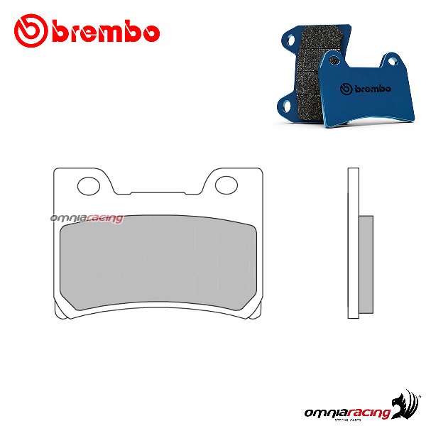 Brembo front brake pads CC Road Carbon Ceramic for Yamaha FZR1000 EXUP 1991-1993