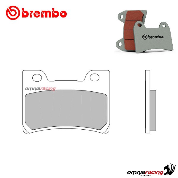 Brembo front brake pads SC sintered for Yamaha FZR1000 EXUP 1991>1993