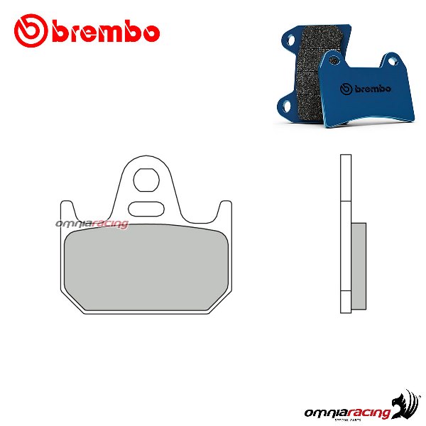 Brembo rear brake pads CC Road Carbon Ceramic for Yamaha TZ250 1997-2008