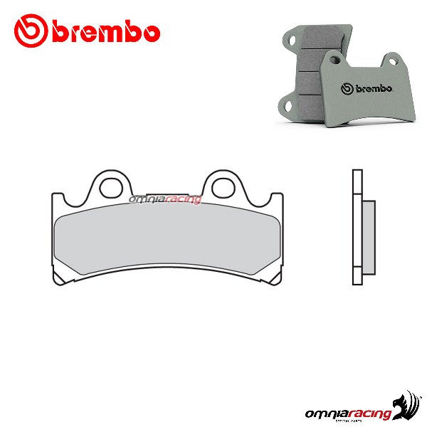 Brembo front brake pads SR sintered for Yamaha YZF R750 1993-1998