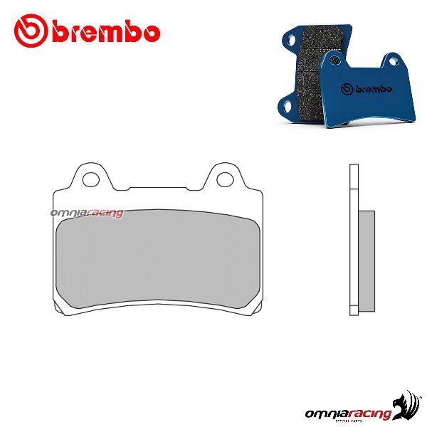 Brembo front brake pads CC Road Carbon Ceramic for Yamaha XJR1200SP 1997-1998