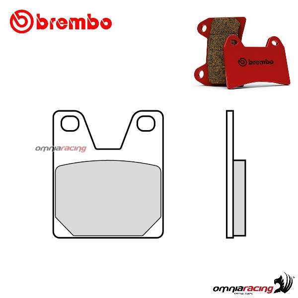 Pastiglie freno posteriori Brembo SP sinterizzate per Yamaha YZF R1 1998-2001