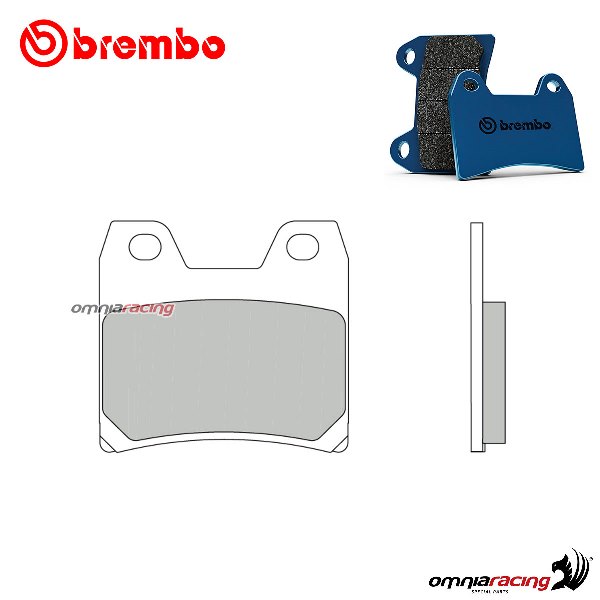 Brembo rear brake pads CC Road Carbon Ceramic for Yamaha XJR1300 2001-2014