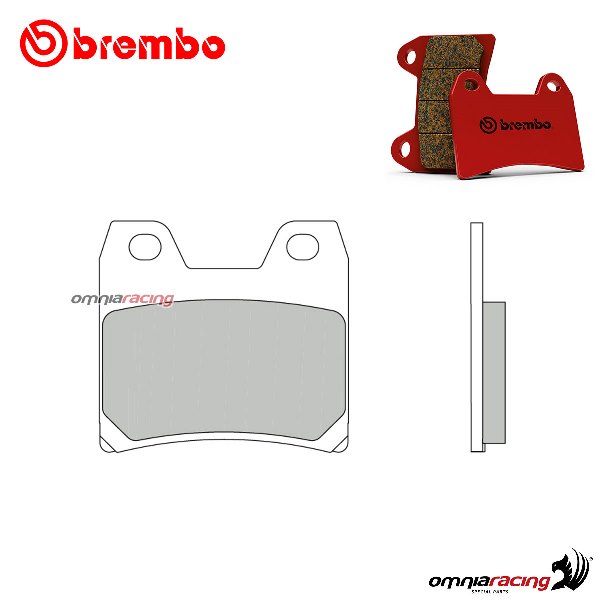 Brembo rear brake pads SP sintered for Yamaha XJR1300 2001-2014