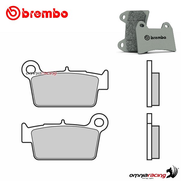 Pastiglie freno posteriori Brembo SX sinterizzata per Yamaha WR250F 2017-