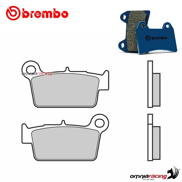 Brembo rear brake pads TT Carbon Ceramic for Yamaha WR450F 2003-2015