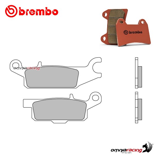 Brembo front brake pads SD sintered for Yamaha YFM250R Raptor 2008-2013