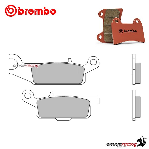 Brembo front brake pads SD sintered for Yamaha YFM550D Grizzly 2013