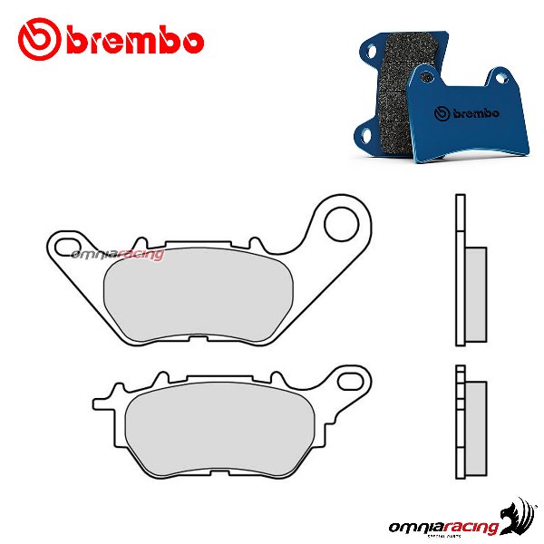 Brembo rear brake pads CC Road Carbon Ceramic for Yamaha Xmax 125 ABS 2018-