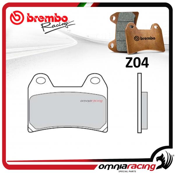 Brembo Racing Z04 pastiglia freno anteriore mescola sinterizzata per DUCATI HYPERMOTARD 1100 2007>