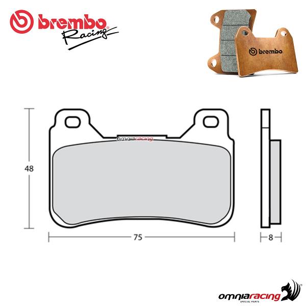 Brembo Racing Z04 brake pads Honda CBR1000RR 2004-2016
