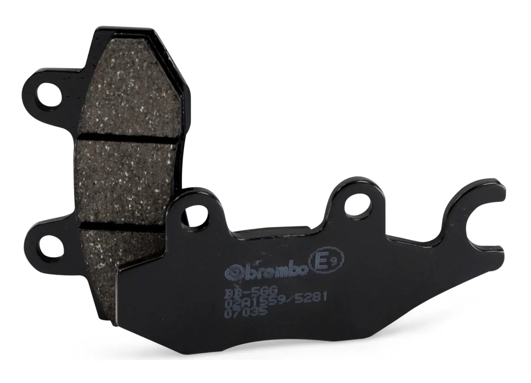 Brembo CC Carbon ceramic rear brake pads Peugeot Metropolis 400 Allure 2017-2019
