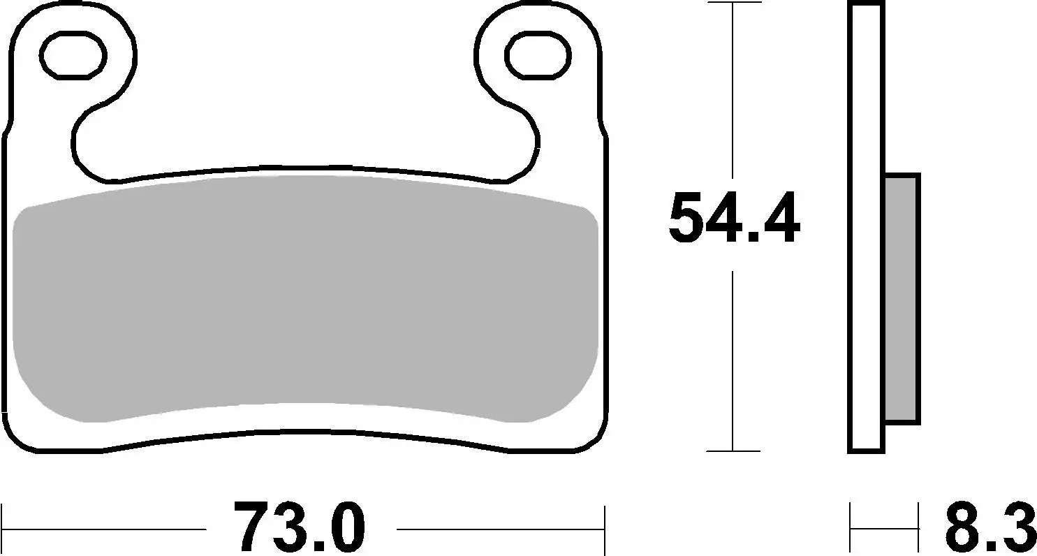 Brembo SA Sinter front brake pads BMW S1000XR (K69) 2020-2021