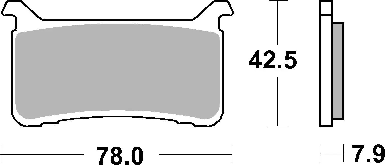 Pastiglie freno Brembo SA Sinterizzata anteriori Honda CBR1000RR 2017-2019