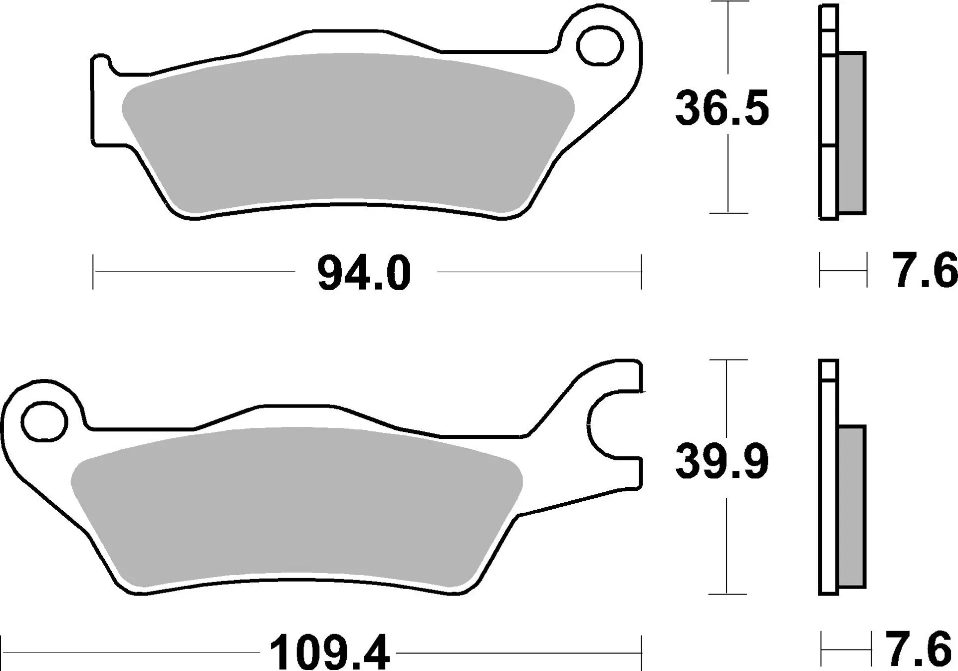 Pastiglie freno Brembo SA Sinterizzata anteriori Suzuki GSXR125 2017-2024