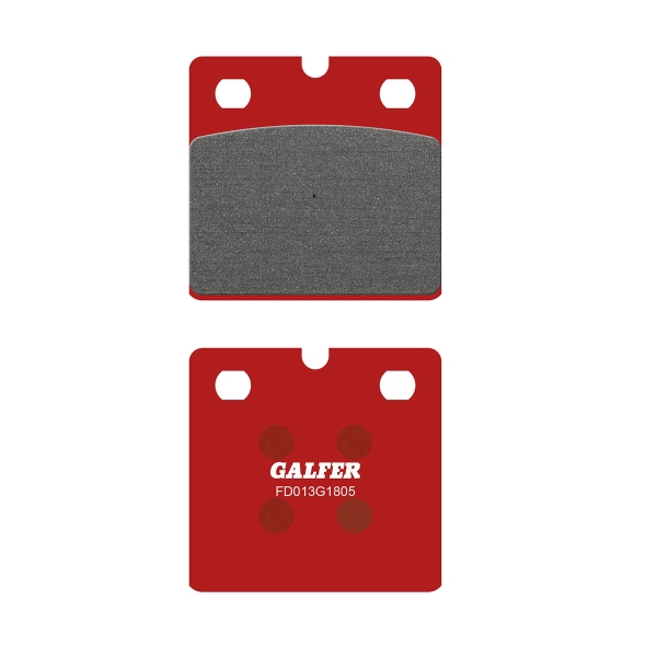 GALFER G1805 rear Semi Metallic Brake pads BMW K1 ABS 1989