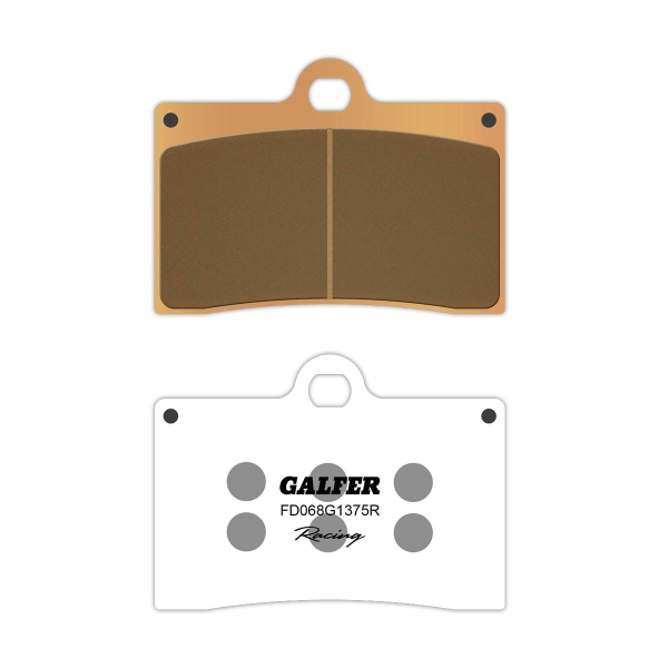 Pastiglie freno GALFER G1375R anteriori Sinterizzate Ducati 502 1992