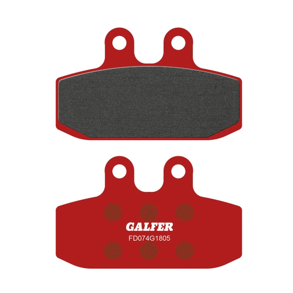 Pastiglie freno GALFER G1805 posteriori Semi Metalliche Moto Guzzi V85TT Guardia Donore 2022