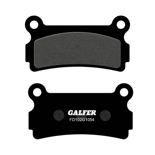 Pastiglie freno GALFER G1054 posteriori Semi Metalliche Beta TR35 260 Reverse 1989-1992