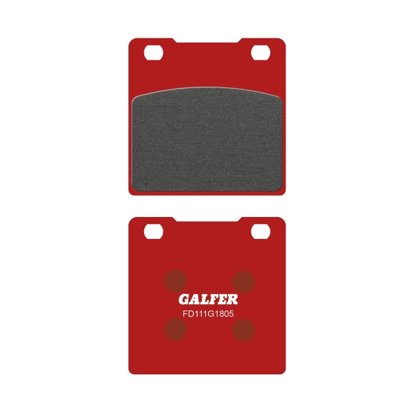 GALFER G1805 rear Semi Metallic Brake pads Suzuki GSXR750 L, LM, W 1991-1993