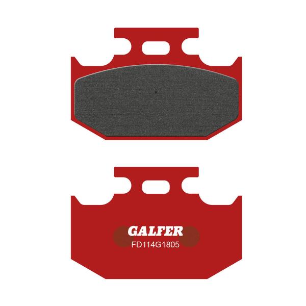 Pastiglie freno GALFER G1805 posteriori Semi Metalliche Yamaha Serow 250 2004