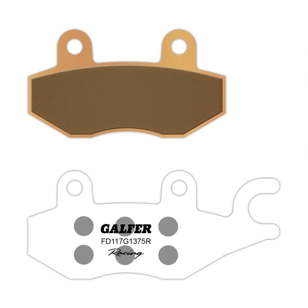 Pastiglie freno GALFER G1375R anteriori Sinterizzate Jincheng Colombia JC250-6 Mantis