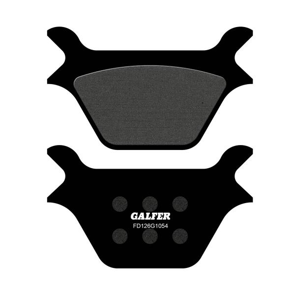 GALFER G1054 rear Semi Metallic Brake pads Harley Davidson FLSTF Fat Boy 1990-1999