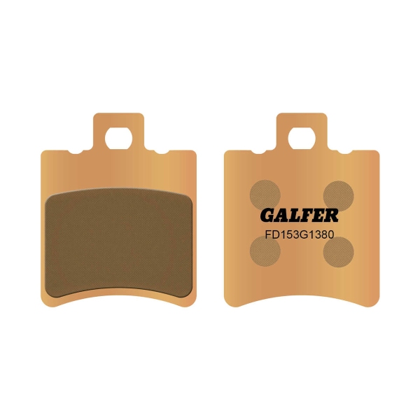 GALFER G1380 front Sintered Brake pads Yamaha TEOS 150 2001
