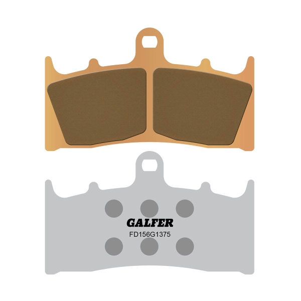 GALFER G1375 front Sintered Brake pads Kawasaki ZX9R Ninja 2000-2001