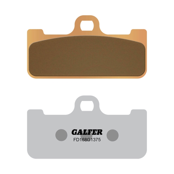 GALFER G1375 front Sintered Brake pads Honda VTR1000 SP-1 KIT 2000-2001