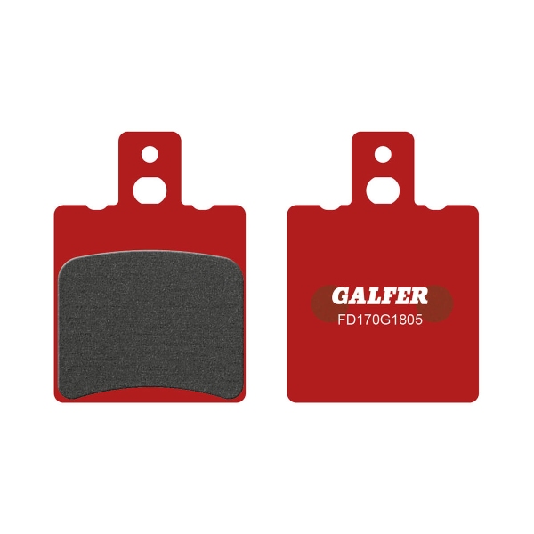 Pastiglie freno GALFER G1805 posteriori Semi Metalliche Aprilia RS125 Extrema, Replica 1992-2005