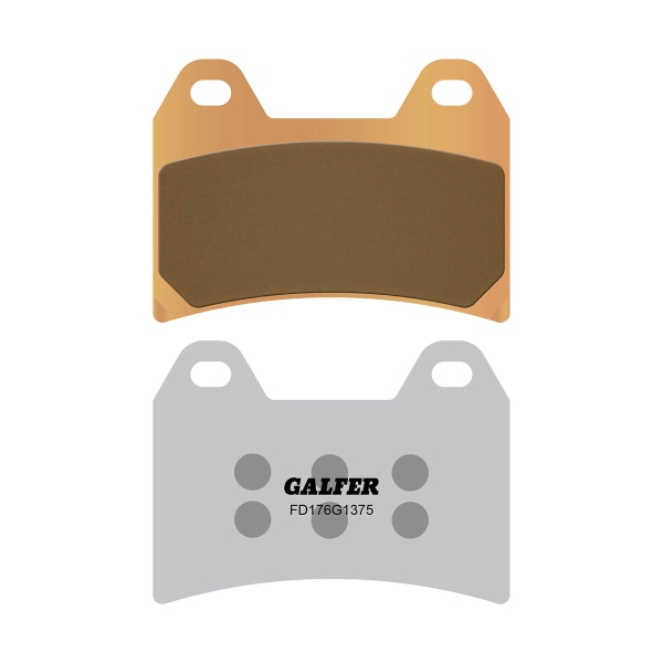 Pastiglie freno GALFER G1375 anteriori Sinterizzate CFmoto MT800 Explore 2023