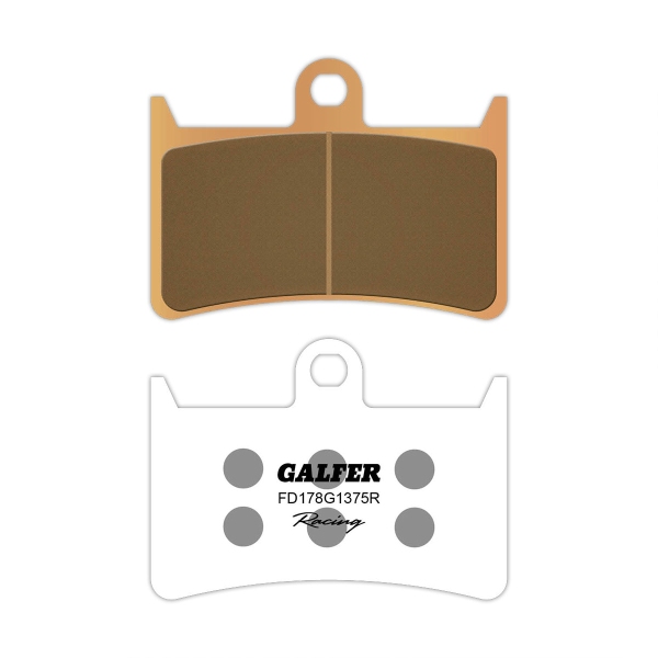 Pastiglie freno GALFER G1375R anteriori Sinterizzate Yamaha R6 2003-2004