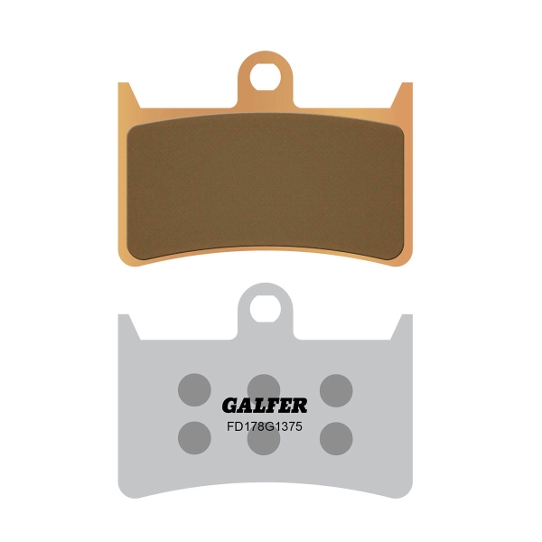 Pastiglie freno GALFER G1375 anteriori Sinterizzate Yamaha R1 2015-2023