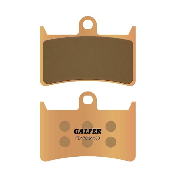 Pastiglie freno GALFER G1380 anteriori Sinterizzate Yamaha R1 2015-2023