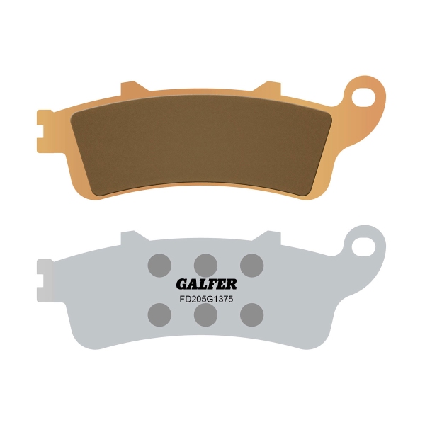 Pastiglie freno GALFER G1375 anteriori Sinterizzate Honda ST1100 Pan-European CBS/ABS/TCS 1996-2001
