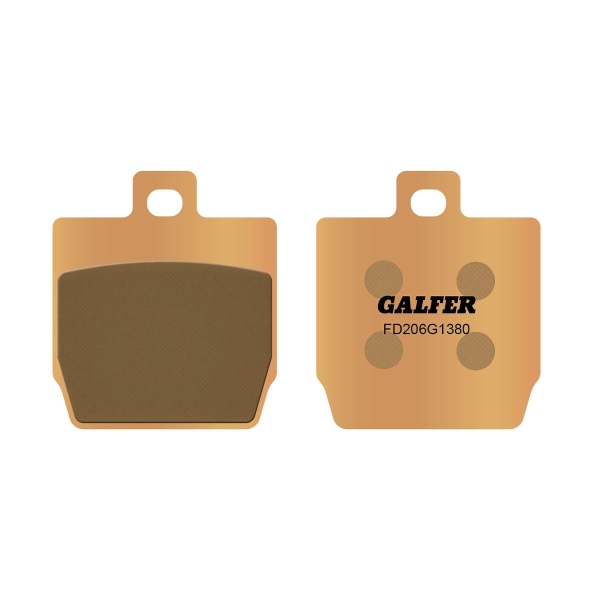 GALFER G1380 front Sintered Brake pads MBK Stunt 50 2000