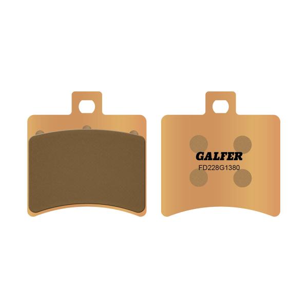 GALFER G1380 rear Sintered Brake pads Aprilia RS125 2006-2010